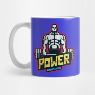 Power Fitness Design T-shirt Coffee Mug Apparel Notebook Sticker Gift Mobile Cover Mug